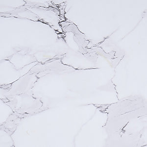 Worldwide Home Furnishings Zilo Mid-century Modern 5-piece Dining Set With Faux Marble Top & Stylish Curved Chairs For Comfort White And Aged Gold Table,Grey Chair Mdf,Metal,Faux Leather 207-671gd_S_573lg