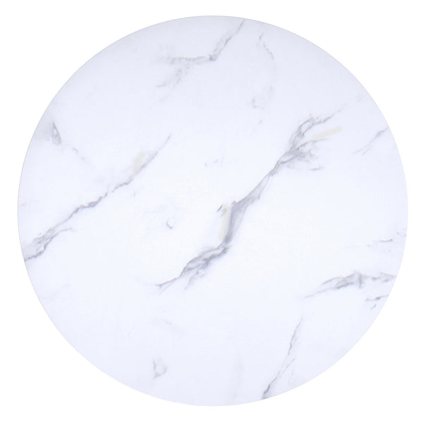 Worldwide Home Furnishings Zilo 5-piece Dining Set With Faux Marble Top & Curved High Back Chairs For Modern Elegance Black And Aged Gold Table,Beige Chair Mdf,Metal,Fabric 207-671sbk_084beg