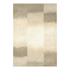 Louis de Poortere Meditation Sendai Tie-dye Inspired Gradient Area Rug for Modern Living Spaces Cottage Grey 6'7 x 9'2 119963