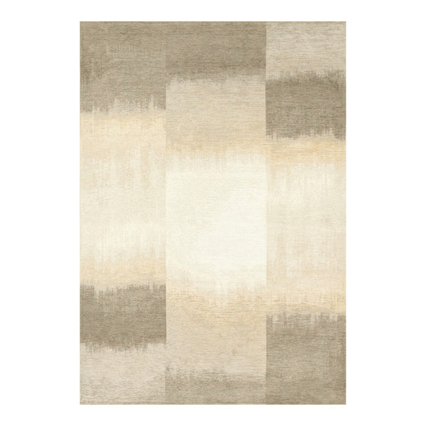 Louis de Poortere Meditation Sendai Tie-dye Inspired Gradient Area Rug for Modern Living Spaces Cottage Grey 6'7 x 9'2 119963