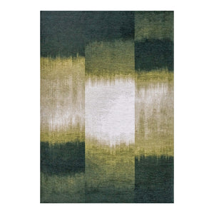 Louis de Poortere Meditation Sendai Tie-dye Inspired Gradient Area Rug for Modern Living Spaces Forest Mood 6'7 x 9'2 119968