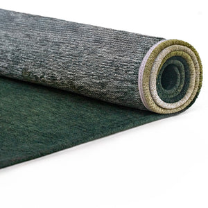 Louis de Poortere Meditation Sendai Tie-dye Inspired Gradient Area Rug for Modern Living Spaces Forest Mood 6'7 x 9'2 119968