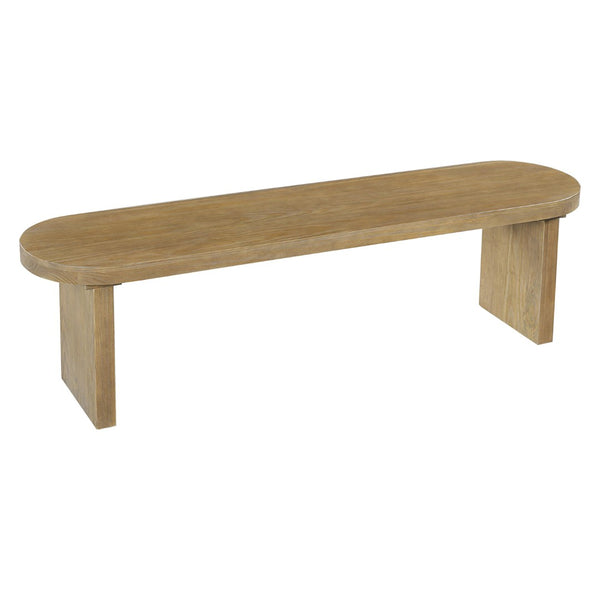 English Elm Indoor Solid Pine Dining Bench Seats Three Adults Farmhouse Style Kitchen Seating N779P329126N