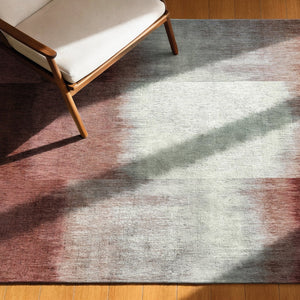 Louis de Poortere Meditation Sendai Tie-dye Inspired Gradient Area Rug for Modern Living Spaces Rosebud 5'7 x 7'10 119897