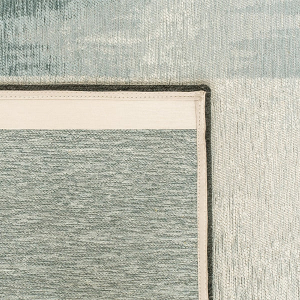 Louis de Poortere Meditation Sendai Tie-dye Inspired Gradient Area Rug for Modern Living Spaces Deep Water 4'7 x 6'7 119822
