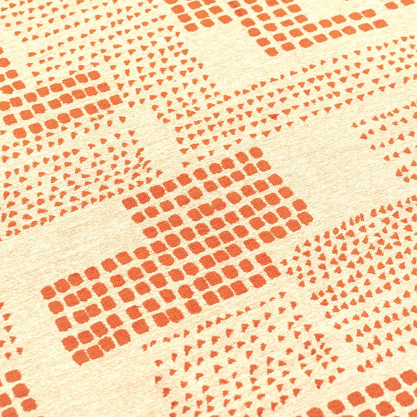 Louis de Poortere Craft Collection Zen Geometric Area Rug for Living Room Bedroom Minimalist Accent Grenadine 2'7 x 4'11 120044