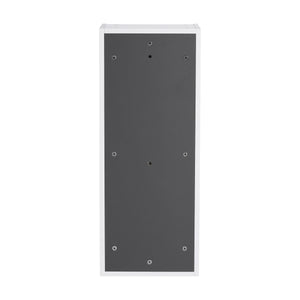 English Elm 12" Bathroom Side Cabinet - Modern Wall-Mounted Design With Soft-Close Doors For Stylish Storage W999P248645