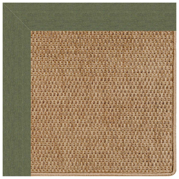 Capel Rugs Islamorada-basketweave Coastal Oasis Area Rug – Stylish, Pet-friendly, And Customizable For Your Space Canvas Fern 100% Olefin Base W,Border 2085gs0709274