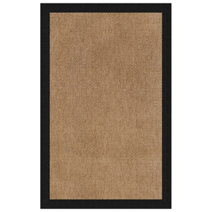 Capel Rugs Islamorada-basketweave Coastal Oasis Area Rug – Stylish, Pet-friendly, And Customizable For Your Space Classic Black 100% Olefin Base W,Border 2085rs07090709312