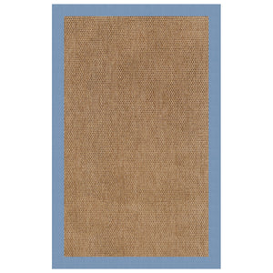 Capel Rugs Islamorada-basketweave Coastal Oasis Area Rug – Stylish, Pet-friendly, And Customizable For Your Space Canvas Air Blue 100% Olefin Base W,Border 2085rs07091000437