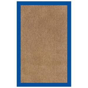 Capel Rugs Islamorada-basketweave Coastal Oasis Area Rug – Stylish, Pet-friendly, And Customizable For Your Space Canvas Pacific Blue 100% Olefin Base W,Border 2085rs07091000440