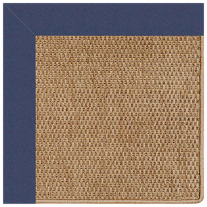 Capel Rugs Islamorada-basketweave Coastal Oasis Area Rug – Stylish, Pet-friendly, And Customizable For Your Space Canvas Neptune 100% Olefin Base W,Border 2085rs07090709477