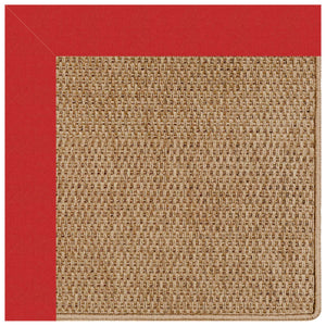 Capel Rugs Islamorada-basketweave Coastal Oasis Area Rug – Stylish, Pet-friendly, And Customizable For Your Space Canvas Jockey Red 100% Olefin Base W,Border 2085rs07090709527