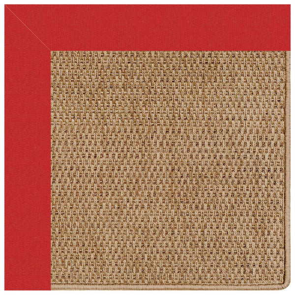 Capel Rugs Islamorada-basketweave Coastal Oasis Area Rug – Stylish, Pet-friendly, And Customizable For Your Space Canvas Jockey Red 100% Olefin Base W,Border 2085rs07091000527