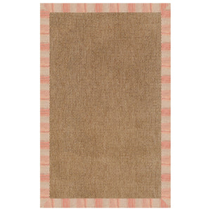 Capel Rugs Islamorada-basketweave Coastal Oasis Area Rug – Stylish, Pet-friendly, And Customizable For Your Space Sicily Vino 100% Olefin Base W,Border 2085rs07091000569