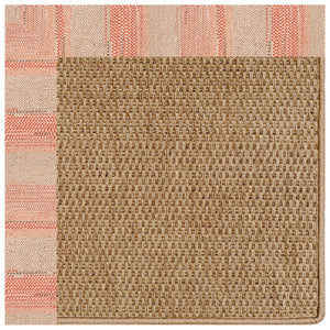 Capel Rugs Islamorada-basketweave Coastal Oasis Area Rug – Stylish, Pet-friendly, And Customizable For Your Space Sicily Vino 100% Olefin Base W,Border 2085rs07091000569