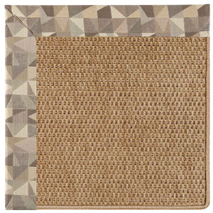 Capel Rugs Islamorada-basketweave Coastal Oasis Area Rug – Stylish, Pet-friendly, And Customizable For Your Space Geo Bronze 100% Olefin Base W,Border 2085gs0709726