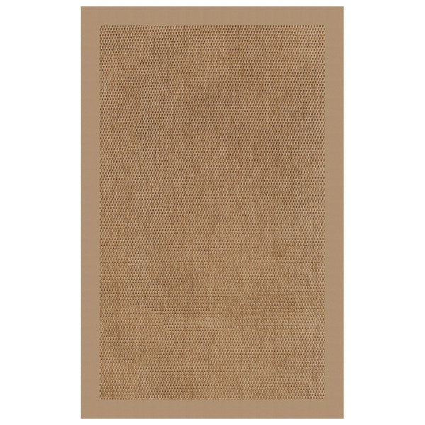 Capel Rugs Islamorada-basketweave Coastal Oasis Area Rug – Stylish, Pet-friendly, And Customizable For Your Space Canvas Camel 100% Olefin Base W,Border 2085rs07090709727