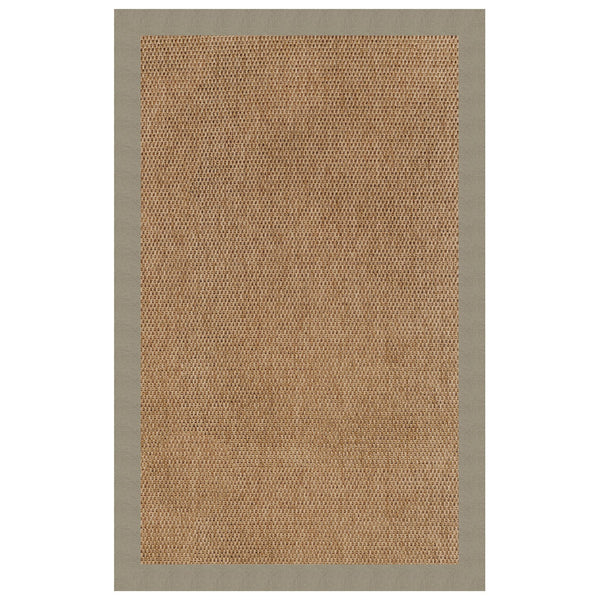 Capel Rugs Islamorada-basketweave Coastal Oasis Area Rug – Stylish, Pet-friendly, And Customizable For Your Space Canvas Taupe 100% Olefin Base W,Border 2085rs10001400737