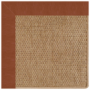 Capel Rugs Islamorada-basketweave Coastal Oasis Area Rug – Stylish, Pet-friendly, And Customizable For Your Space Classic Saddle 100% Olefin Base W,Border 2085gs0709742