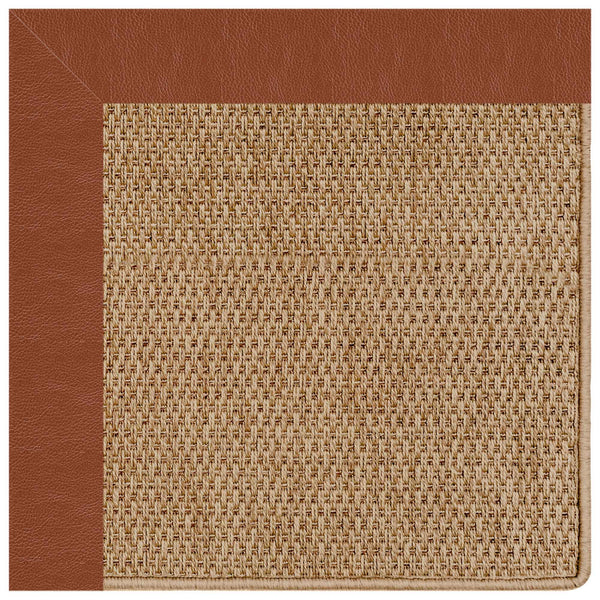 Capel Rugs Islamorada-basketweave Coastal Oasis Area Rug – Stylish, Pet-friendly, And Customizable For Your Space Classic Saddle 100% Olefin Base W,Border 2085gs0709742