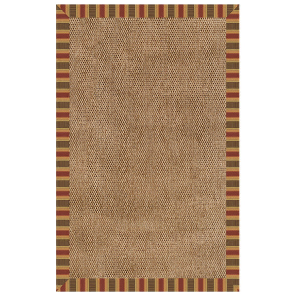 Capel Rugs Islamorada-basketweave Coastal Oasis Area Rug – Stylish, Pet-friendly, And Customizable For Your Space Dimone Sequoia 100% Olefin Base W,Border 2085rs07091000848