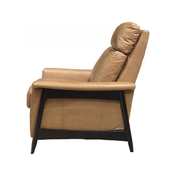 Olivia + Quinn Bristol Power Recliner: Luxurious Comfort With Usb Port, Perfect For Movie Nights And Relaxation Zion Barley Leather,Foam,Wood 2086_Zio1001