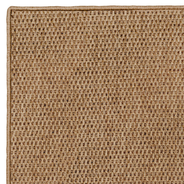 Capel Rugs Islamorada-basketweave-serged: Transform Your Space With Natural Elegance And Easy Maintenance Style No Color 100% Olefin Base 2087rs03000500000