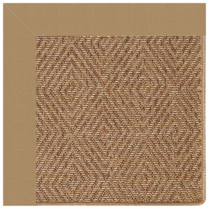 Capel Rugs Islamorada-diamond Canvas Rug - Relaxing Sisal Look, Pet-friendly, Perfect For Any Space! Canvas Linen 100% Olefin Base W,Border 2088rs09001200175