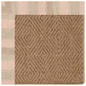 Capel Rugs Islamorada-diamond Canvas Rug - Relaxing Sisal Look, Pet-friendly, Perfect For Any Space! Sicily Olive 100% Olefin Base W,Border 2088rs07090709218