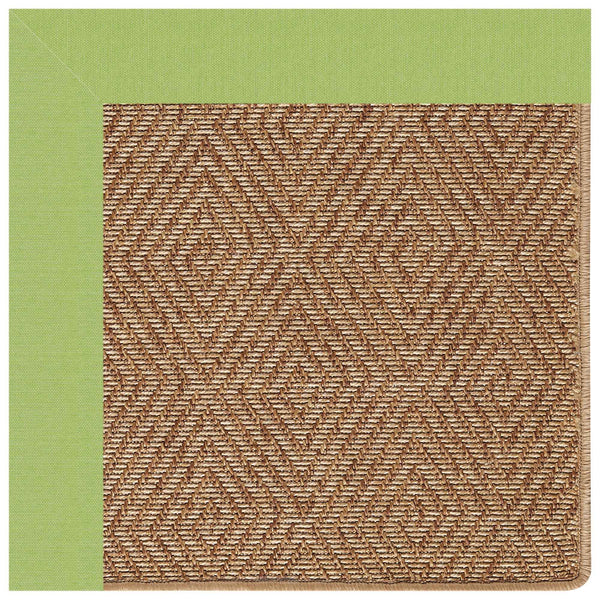 Capel Rugs Islamorada-diamond Canvas Rug - Relaxing Sisal Look, Pet-friendly, Perfect For Any Space! Canvas Parrot 100% Olefin Base W,Border 2088rs07091000247