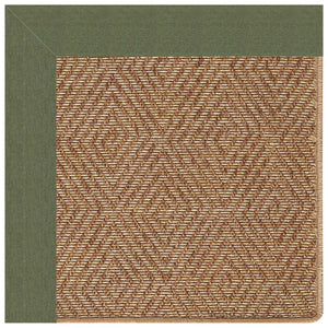 Capel Rugs Islamorada-diamond Canvas Rug - Relaxing Sisal Look, Pet-friendly, Perfect For Any Space! Canvas Fern 100% Olefin Base W,Border 2088rs06000600274