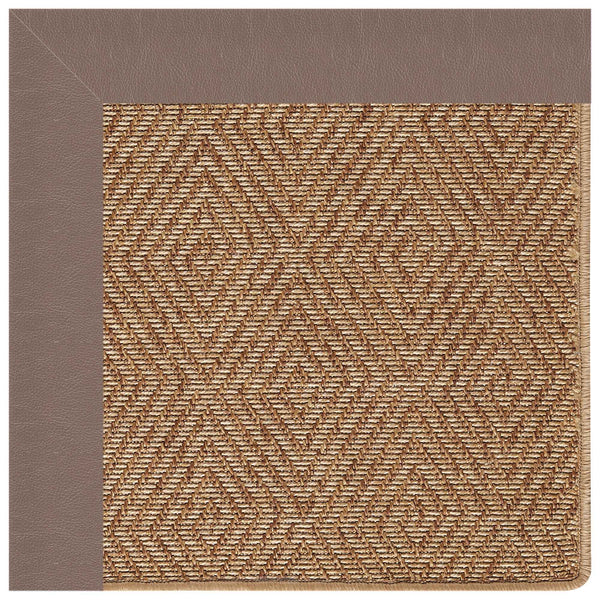 Capel Rugs Islamorada-diamond Canvas Rug - Relaxing Sisal Look, Pet-friendly, Perfect For Any Space! Classic Stone 100% Olefin Base W,Border 2088rs07091000352