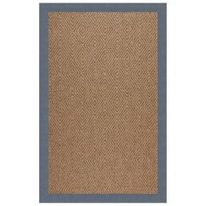Capel Rugs Islamorada-diamond Canvas Rug - Relaxing Sisal Look, Pet-friendly, Perfect For Any Space! Classic Comet 100% Olefin Base W,Border 2088rs07091000411