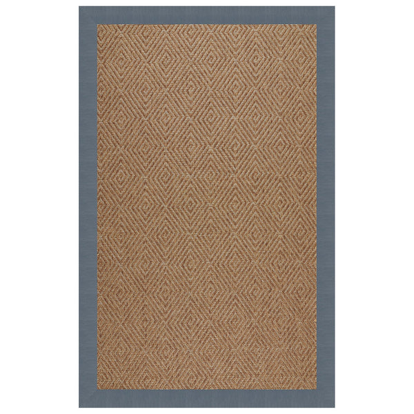 Capel Rugs Islamorada-diamond Canvas Rug - Relaxing Sisal Look, Pet-friendly, Perfect For Any Space! Classic Comet 100% Olefin Base W,Border 2088rs07091000411