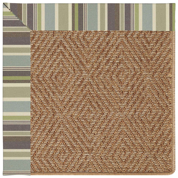 Capel Rugs Islamorada-diamond Canvas Rug - Relaxing Sisal Look, Pet-friendly, Perfect For Any Space! Brannon Whisper 100% Olefin Base W,Border 2088rs07090709422