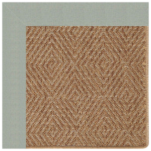 Capel Rugs Islamorada-diamond Canvas Rug - Relaxing Sisal Look, Pet-friendly, Perfect For Any Space! Canvas Spa Blue 100% Olefin Base W,Border 2088rs07090709427