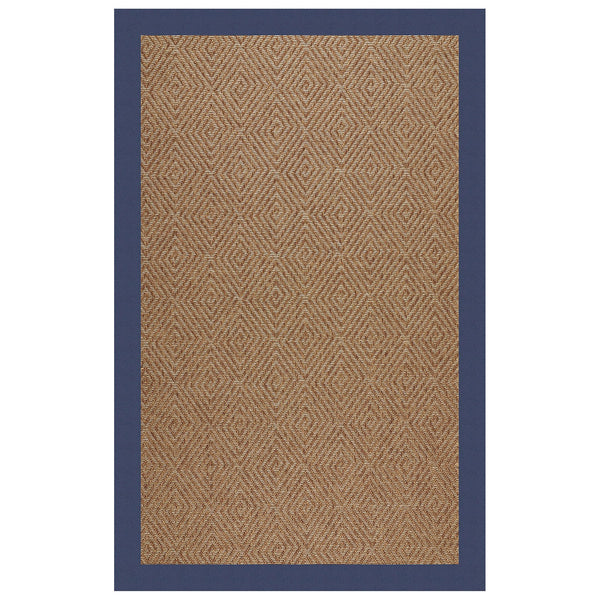 Capel Rugs Islamorada-diamond Canvas Rug - Relaxing Sisal Look, Pet-friendly, Perfect For Any Space! Canvas Neptune 100% Olefin Base W,Border 2088rs07091000477
