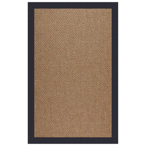 Capel Rugs Islamorada-diamond Canvas Rug - Relaxing Sisal Look, Pet-friendly, Perfect For Any Space! Canvas Navy 100% Olefin Base W,Border 2088rs07090709497