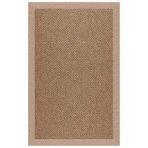 Capel Rugs Islamorada-diamond Canvas Rug - Relaxing Sisal Look, Pet-friendly, Perfect For Any Space! Cast Petal 100% Olefin Base W,Border 2088rs07091000536