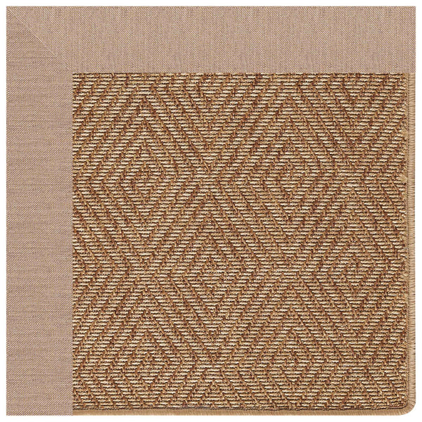 Capel Rugs Islamorada-diamond Canvas Rug - Relaxing Sisal Look, Pet-friendly, Perfect For Any Space! Cast Petal 100% Olefin Base W,Border 2088rs07091000536