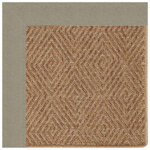 Capel Rugs Islamorada-diamond Canvas Rug - Relaxing Sisal Look, Pet-friendly, Perfect For Any Space! Canvas Taupe 100% Olefin Base W,Border 2088gs0709737