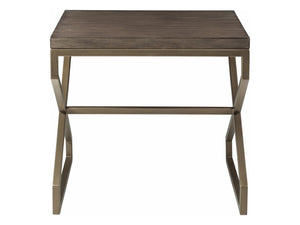 Lexington Artistica Home Edict Square End Table - Elegant Mahogany Design With Modern Touch, Ideal For Any Room Decor Antico Wood 2088-957-39