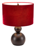 Shobu Table Lamp Red 56154 Zuo Modern