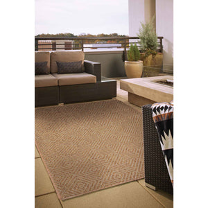 Capel Rugs Islamorada-diamond-bound Natural Sisal Look Area Rug - Pet Friendly & Custom Sizes For Relaxation No Color 100% Olefin Base 2089rs07091000000