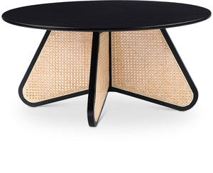 Butterfly Coffee Table 208Black-CT Meridian Furniture