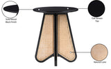 Butterfly End Table 208Black-ET Meridian Furniture