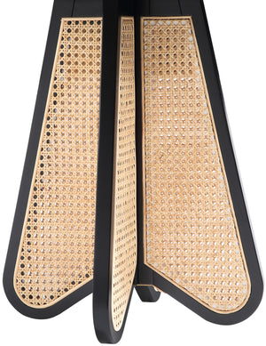 Butterfly End Table 208Black-ET Meridian Furniture