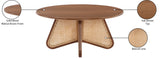 Butterfly Coffee Table 208Walnut-CT Meridian Furniture