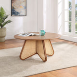 Butterfly Coffee Table 208Walnut-CT Meridian Furniture